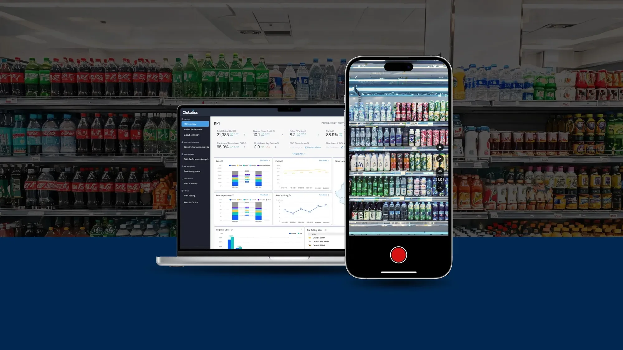 Retail execution image capture and recognition workflow